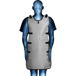 RhasiS Tablier en Plomb Couverture de plomb de protection contre les rayons  X, couverture de plomb équivalente au plomb de 0,5 mmPb, vêtements de